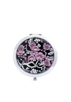 Floral Compact Mirror