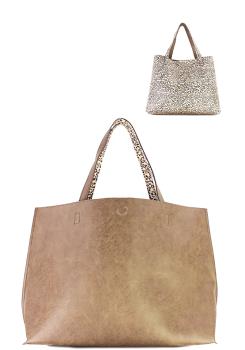 2 in 1 Reversible Tote Bag