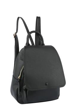 Backpack with Zipper Strap/s