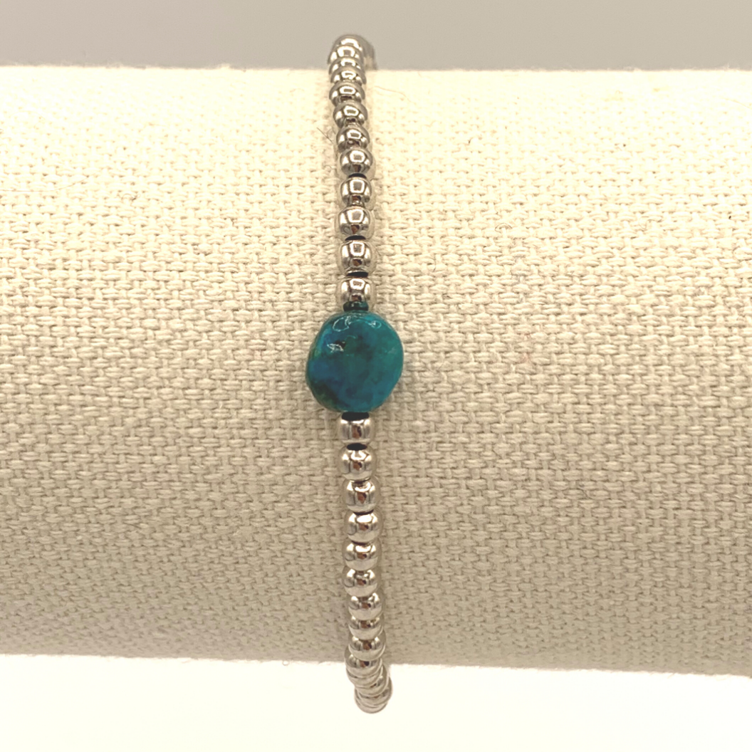 BB Love Jewel Bracelet - Sterling Silver "Tranquility Torque"