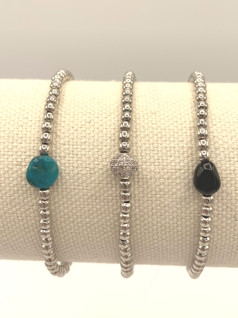 BB Love Jewel Bracelet - Sterling Silver "Its a Bling Thing"