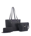 3 In 1 Tote Bag with Purse & Wallet