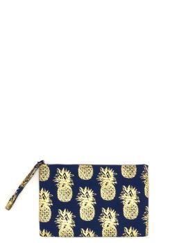 Fashion Pineapple Mini Pouch
