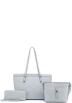 3 In 1 Tote Bag with Purse & Wallet