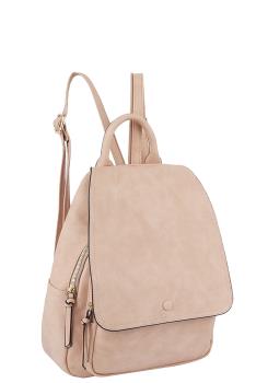Backpack with Zipper Strap/s