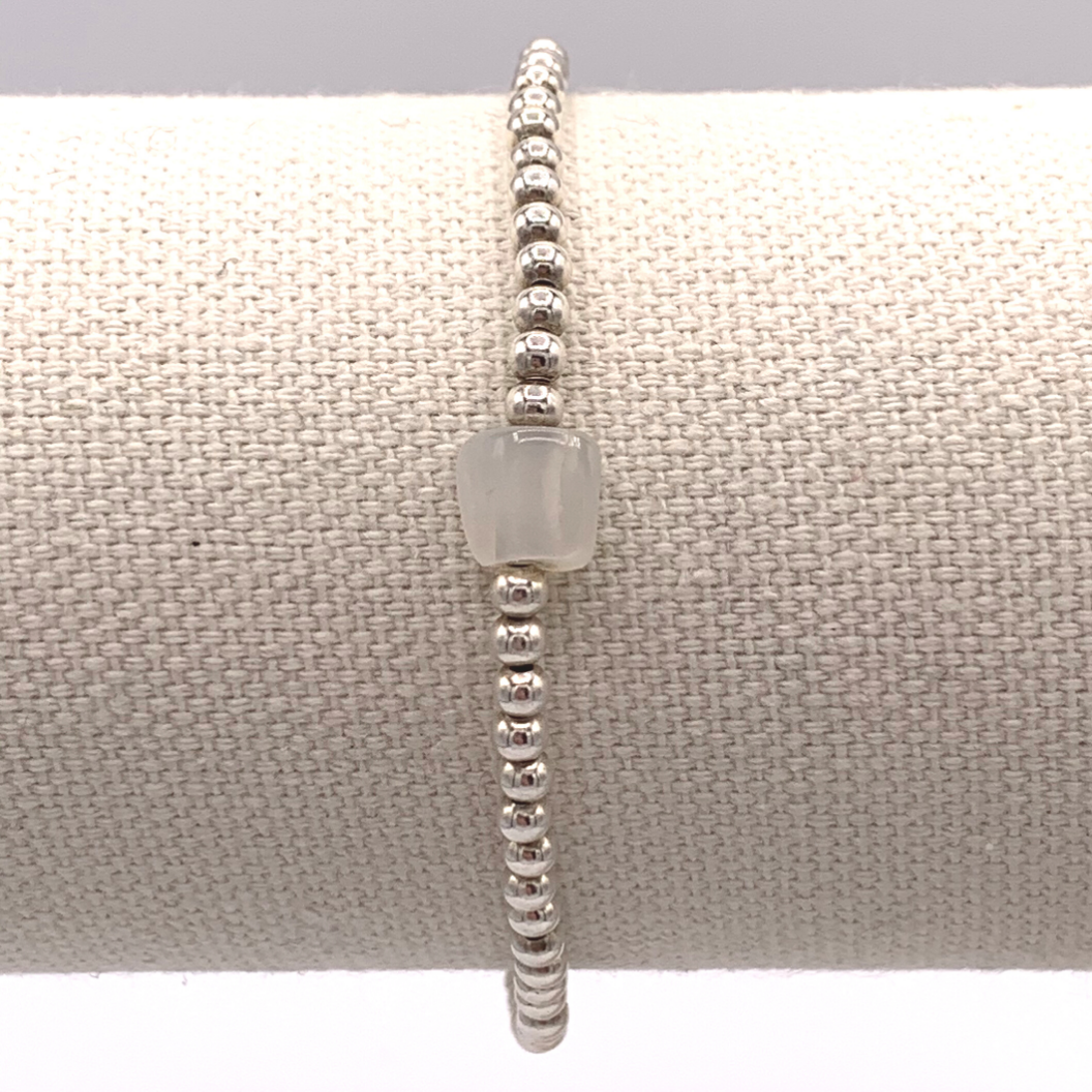 BB Love Jewel Bracelet - Sterling Silver "Ice Ice Baby"