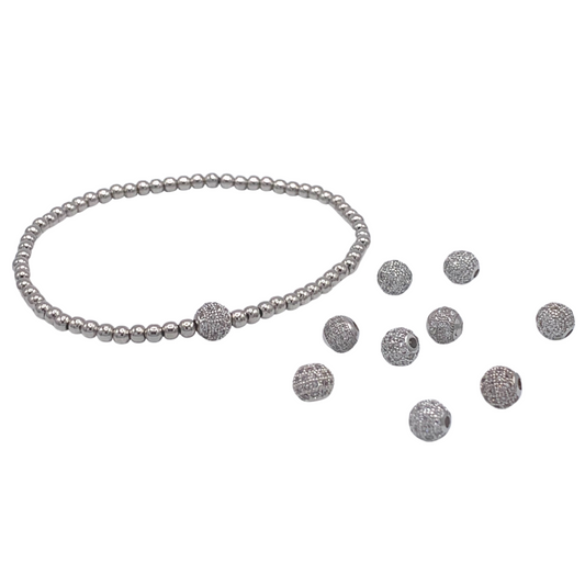 BB Love Jewel Bracelet - Sterling Silver "Its a Bling Thing"