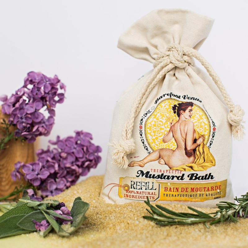 Barefoot Venus 100% Natural Mustard Bath