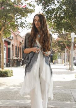 Kimono Dipped Dyed